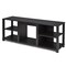 2-Tier Tv Stand Storage Cabinet Console Adjustable Shelves Living Room Up To 65"